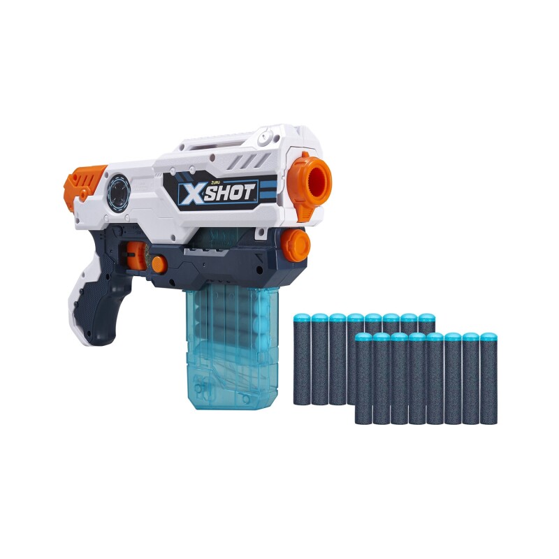 Pistola de juguete lanzadora de dardos Zuru / Nerf Blanco