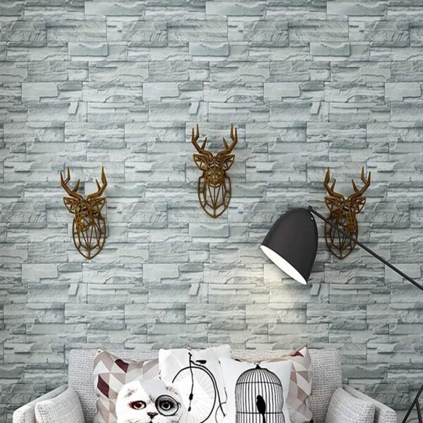 Papel Adhesivo Empapelar Piedra Cocina Pared 122x8mts Papel Adhesivo Empapelar Piedra Cocina Pared 122x8mts