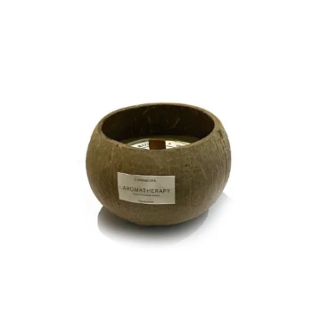 Vela aromática en envase de Coco Natural 001