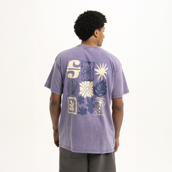 Remera Pulau Palmtree Violeta