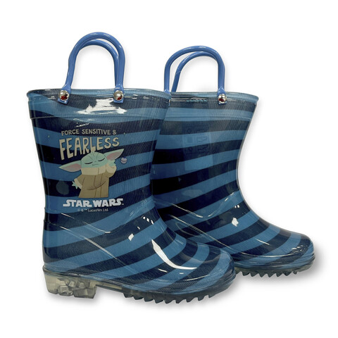 Botas de Lluvia Infantiles Baby Yoda Talle 24 al 29 U