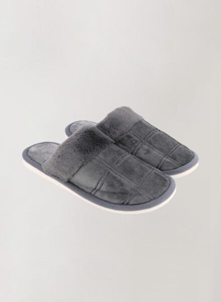 Pantufla escoces Gris oscuro