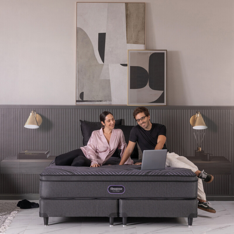 Colchón Simmons Beautyrest Platinum 26 1.80 x 2.00 King