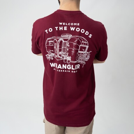 Remera Wrangler de Hombre - WOODS - WM5659URPR Sin color
