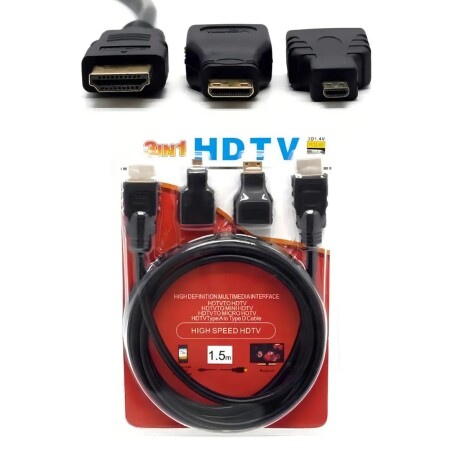 Cable HDMI con adaptadores V01