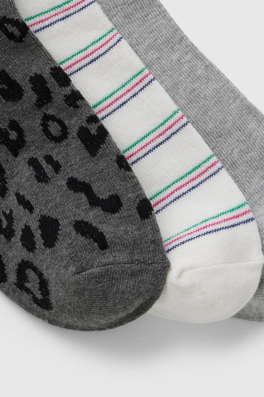 Medias Pack X3 Mujer Winter Peony