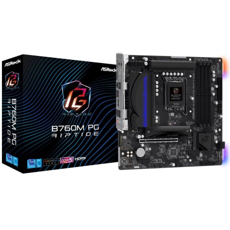 Mother Asrock B760M Pg Riptide Lga 1700 Wifi 001