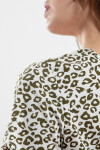 BLUSA ALEXA ANIMAL PRINT VERDE