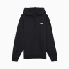 Suede Hoodie Black