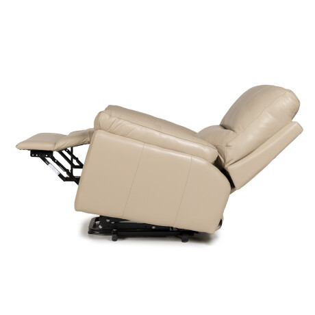 Butaca Florencia (Reclinable eléctrica) - Cuero Básico 519 (Beige)
