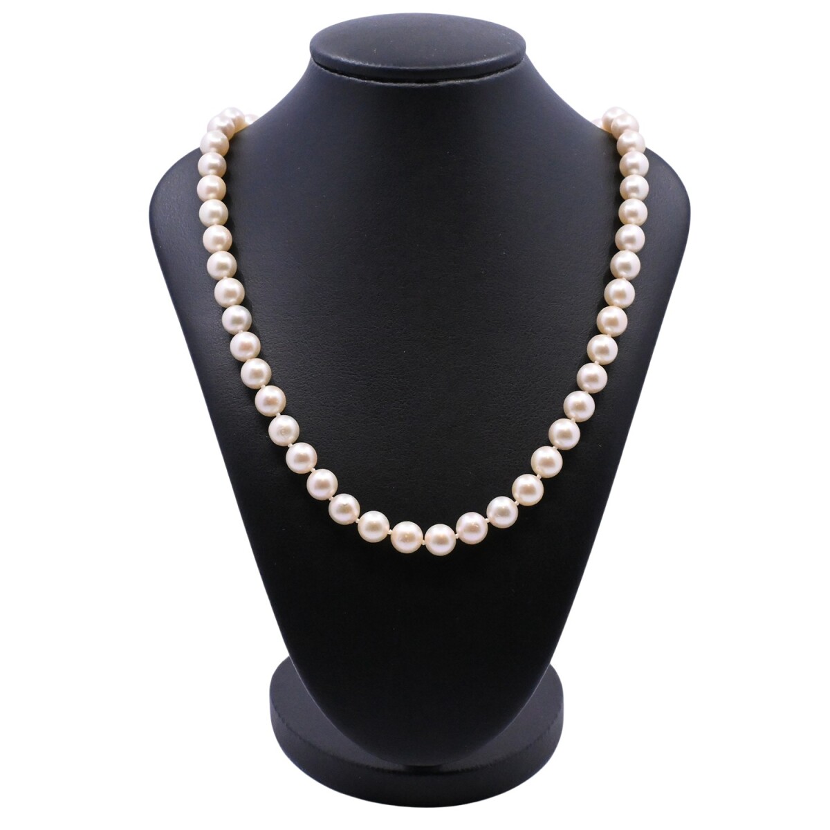 Collar de perlas de cultivo y oro 18 k. 
