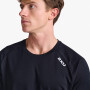 Polo Running Aero Tee Hombre Black/silver Reflective