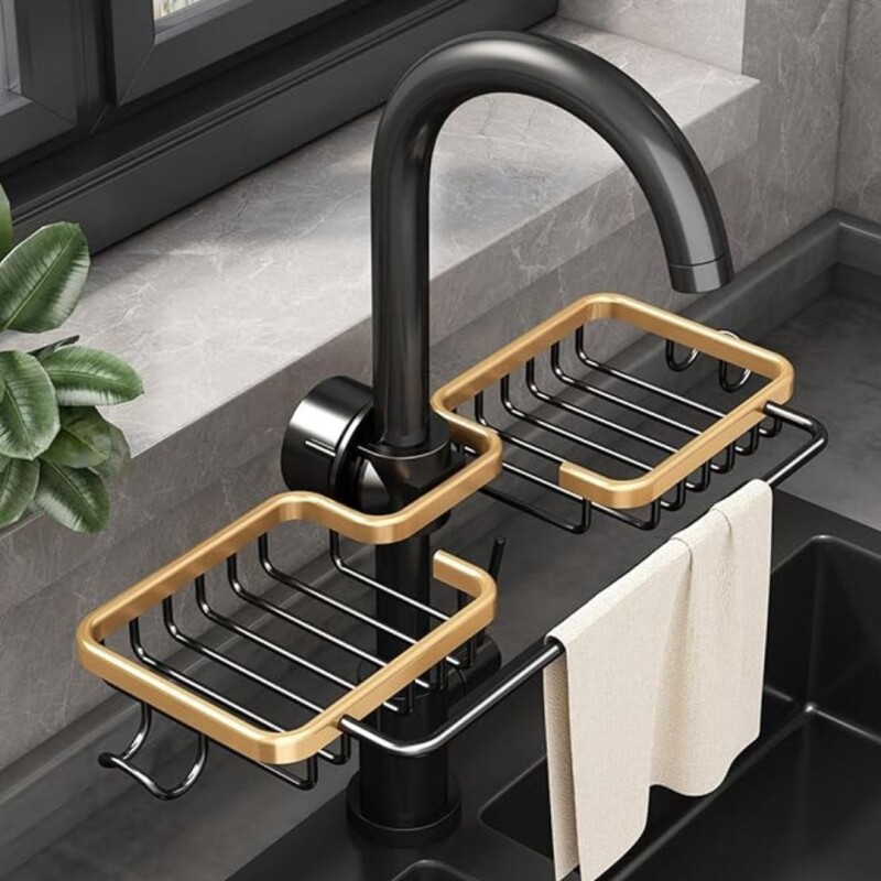 Porta esponja y organizador de cocina N/a