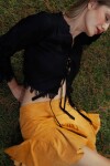 Mini Gotic Skirt Peach