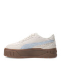 Championes de Mujer Puma Karmen II Idol SD Beige Arena - Celeste