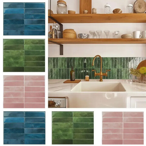 Azulejo autoadhesivo 3D impermeable 29x23cm Azulejo Autoadhesivo 3d Impermeable 29x23cm