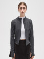 Campera Palua Gris Oscuro