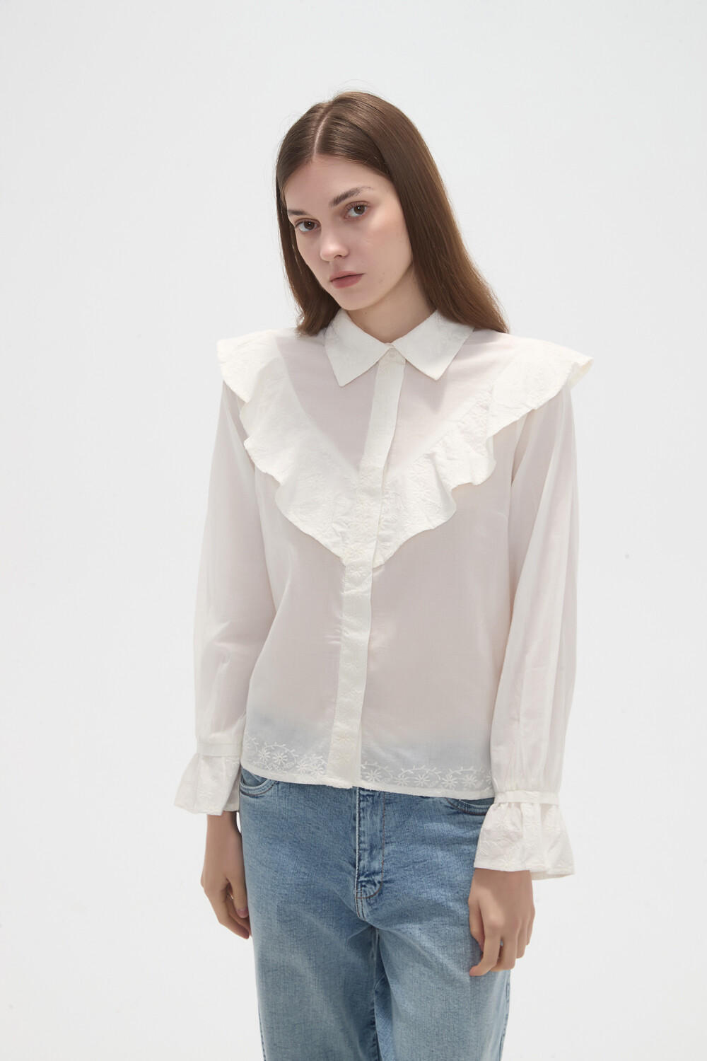 Camisa Hariet Marfil / Off White