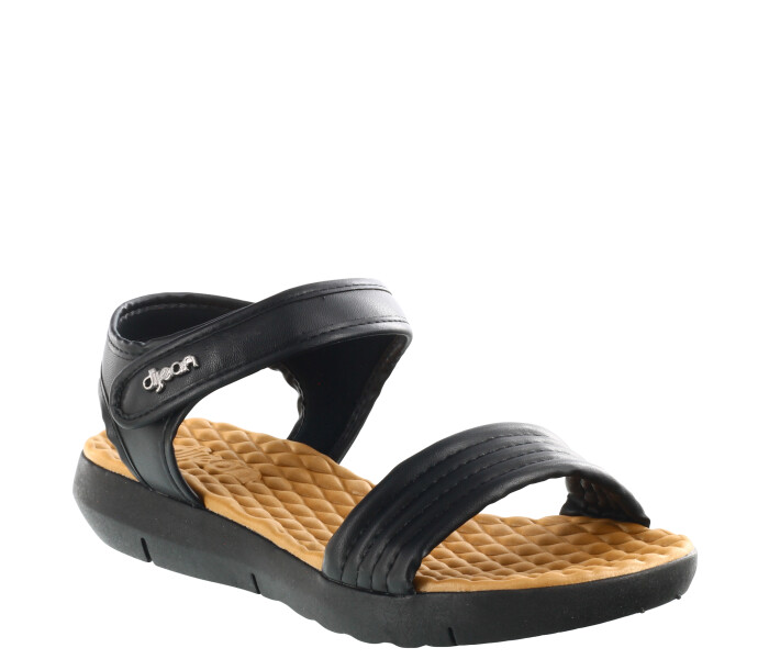 Sandalia TORA con velcro Preto