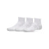 UA Perf Tech Nvlty 3pk Qtr-WHT WHT-107