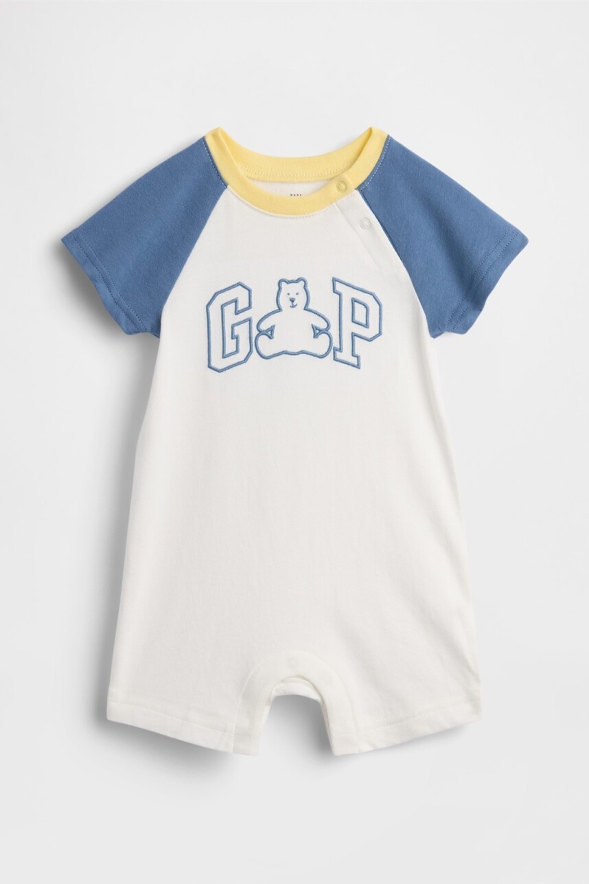 Enterito Logo Gap Bebé New Off White