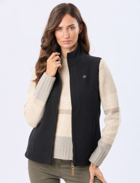 CHALECO POLAR Negro