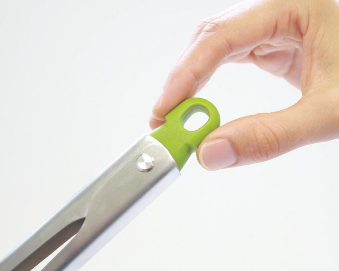 Pinza de cocina de acero inoxidable con puntas de silicona Pinza de cocina de acero inoxidable con puntas de silicona