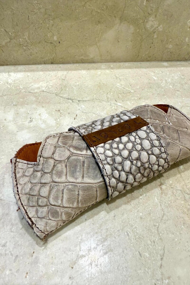 Estuche Lentes Crocco Topo