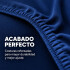 Cubre Sofá Elástico Elastizado Funda 3 Cuerpo Plaza Variante Color Azul