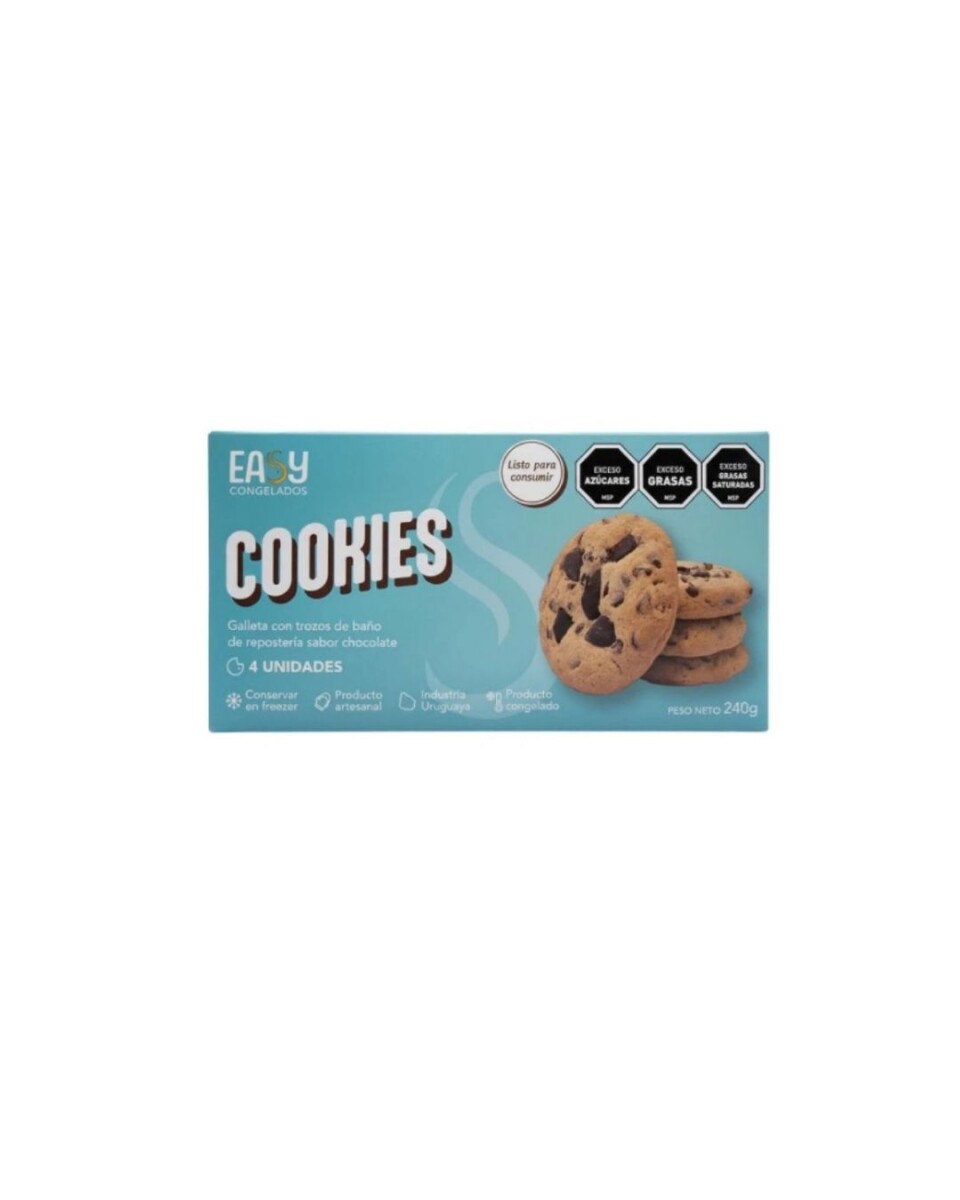 GALLETITAS COOKIES CHOCOCHIPS EASY X 4 