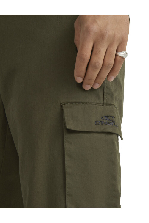 Pantalones Essentials Cargo Verde Militar