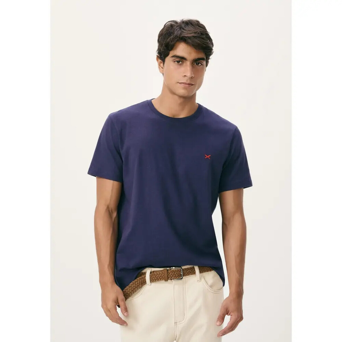 CAMISETA MM MASC - AZUL ESCURO 