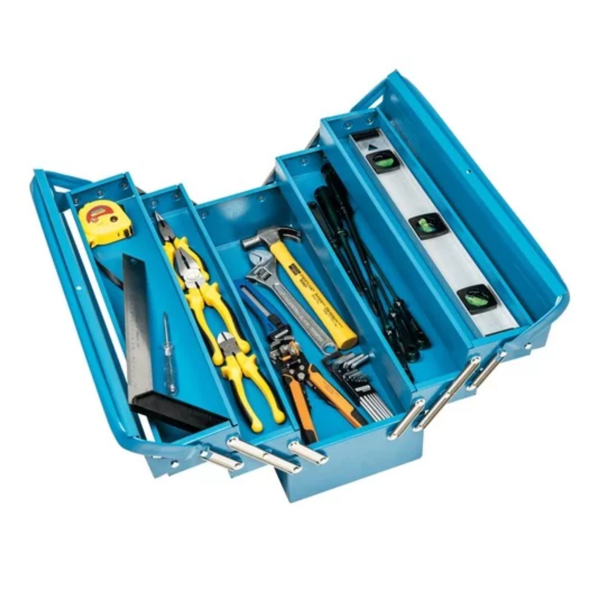 Caja de Herramientas para Electricistas Tramontina 27 piezas. 43800/997