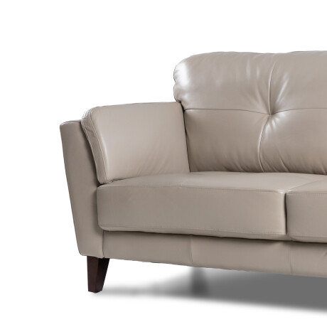 Sofá Boris - Cuero Básico - 3 cuerpos 519 (Beige)