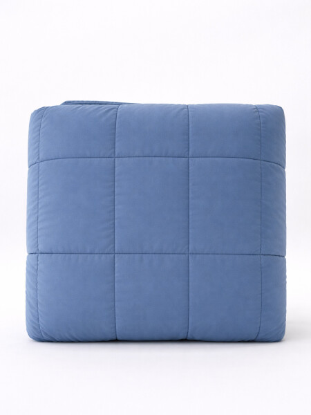 ACOLCHADO 1 PLAZA AZUL