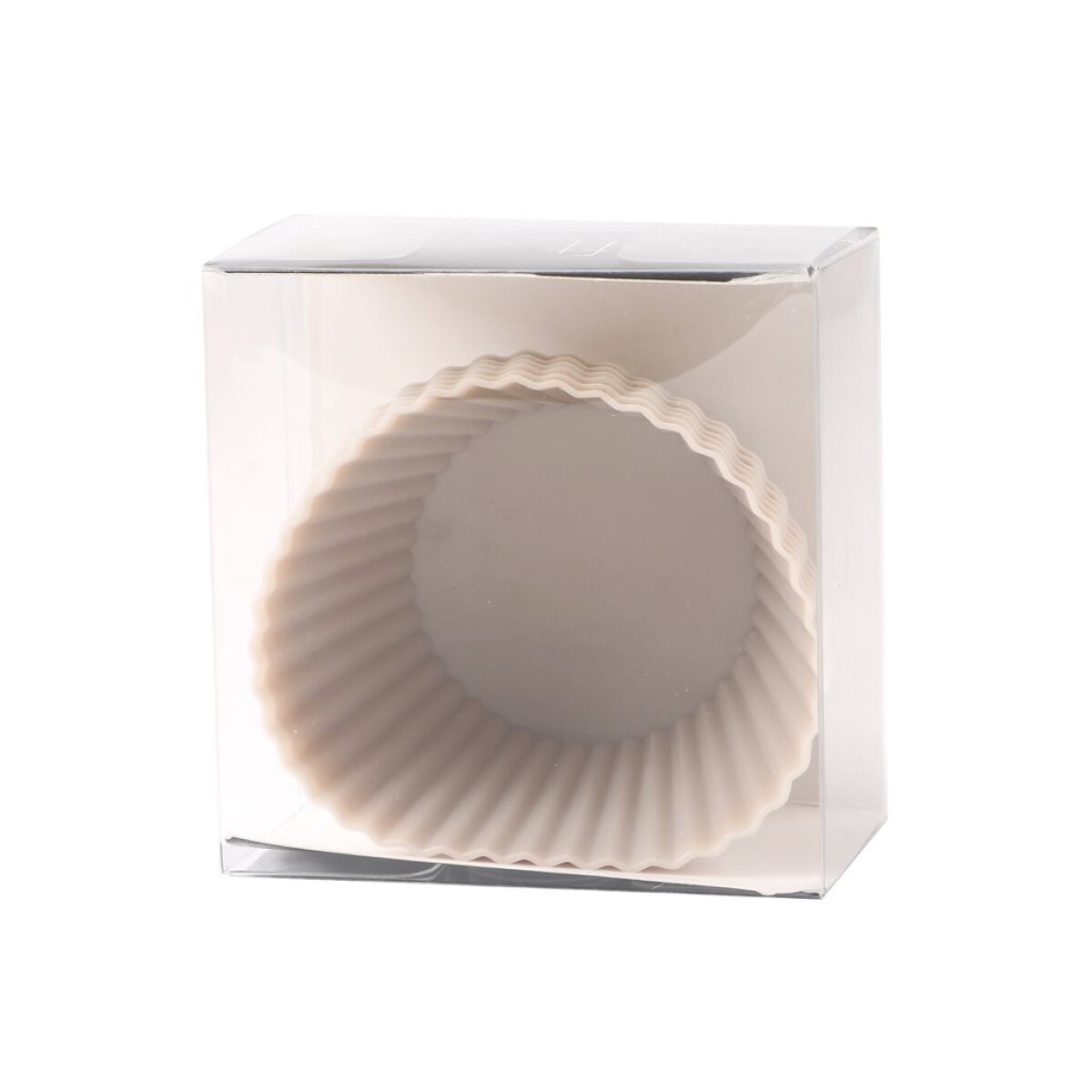 SET X6 PIROTINES SILICONA D7.5X3.3CM BEIGE 