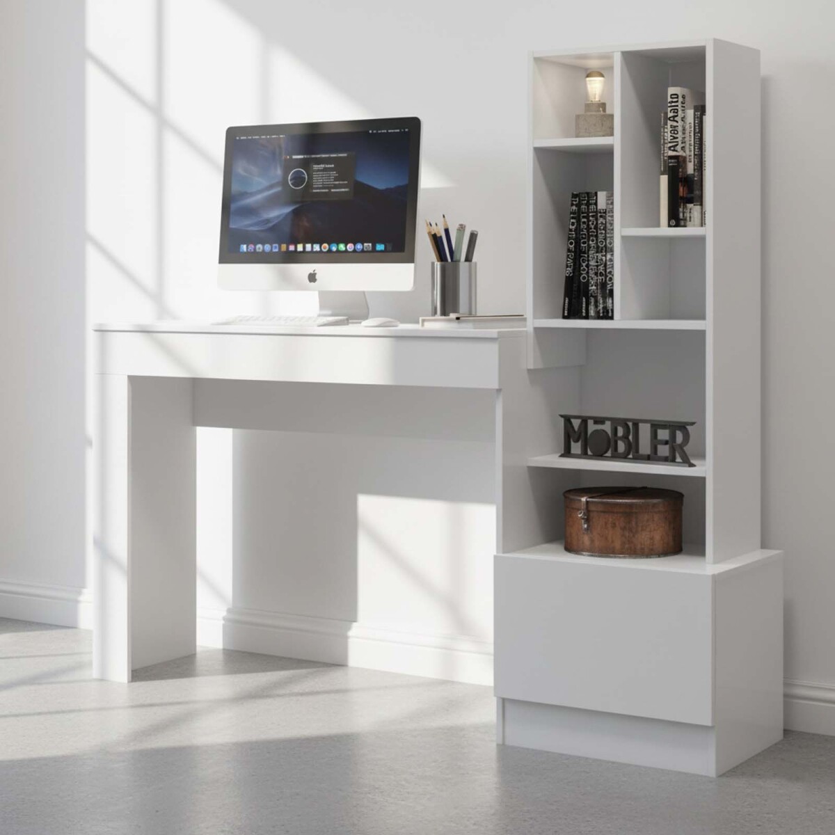 KIT DE OFICINA - MDP BLANCO LEÓN 