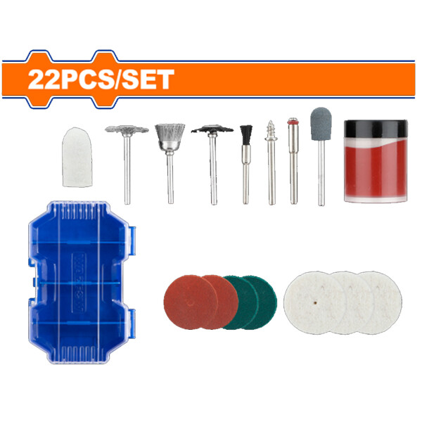 SET X 22PCS ACCESORIO MINI TORNO 1/8 WRR6022 WADFOW SET X 22PCS ACCESORIO MINI TORNO 1/8 WRR6022 WADFOW