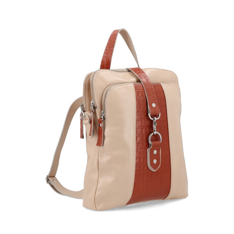 CARTERAS CUERO NOVARA BEIGE