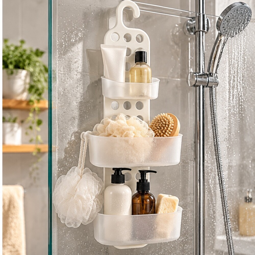 Estante con percha 25x13x71 cm QLUX IDEAS Estante con percha 25x13x71 cm QLUX IDEAS