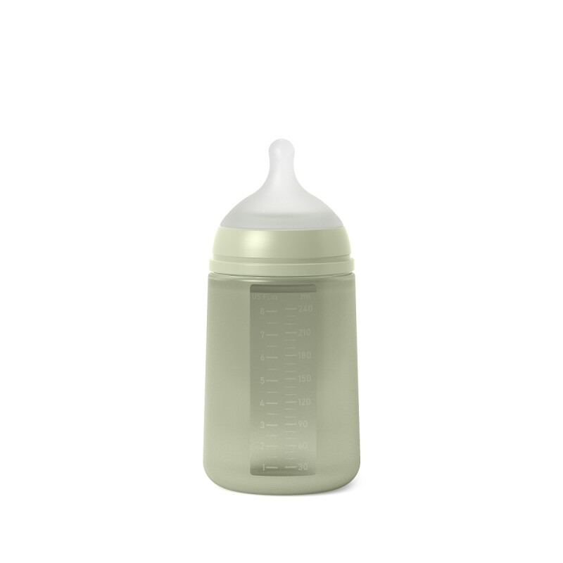 Mamadera Suavinex 240ml Sx 3-6m Flujo M Silicona Verde Mamadera Suavinex 240ml Sx 3-6m Flujo M Silicona Verde