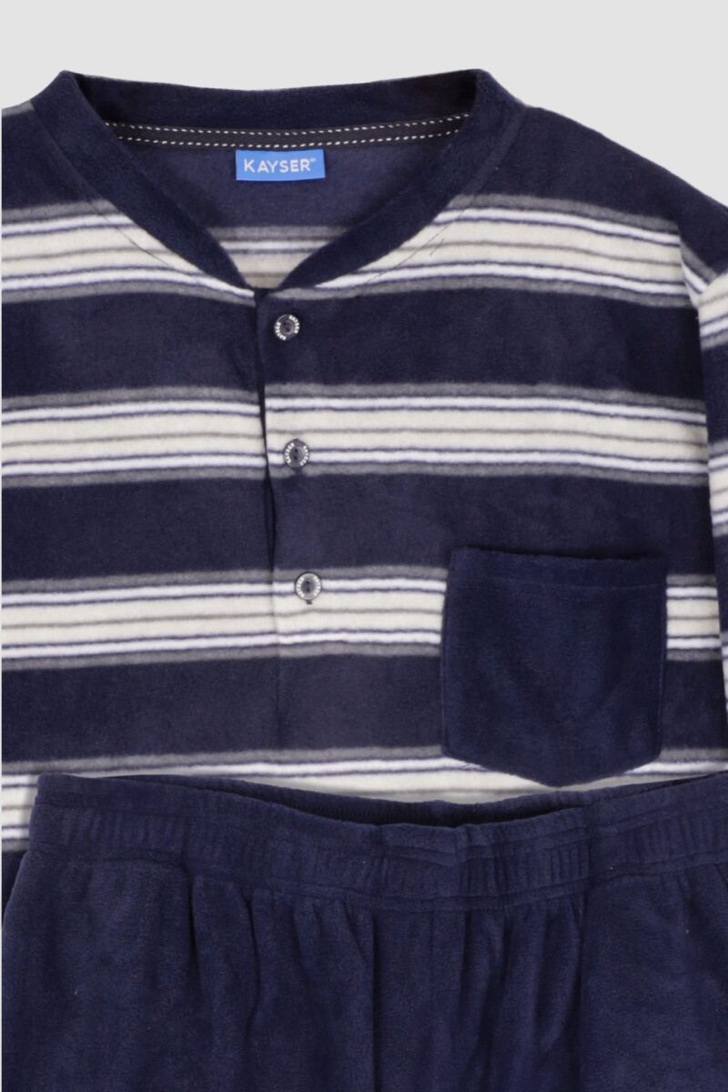 PIJAMA POLAR OLAVO GRIS