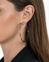 Aros Argollas Metal Aros Argollas Metal Delgado - Dorado