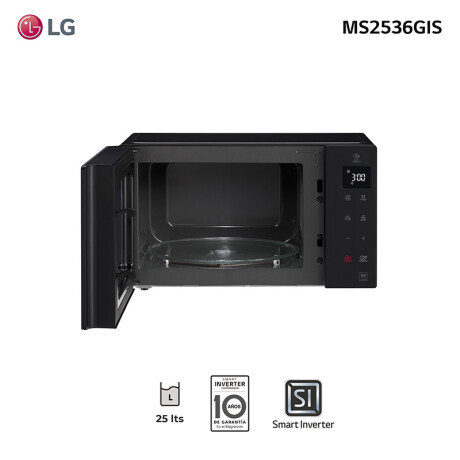 Microondas LG MS2536GIS<br /> Inverter NeoChef 25 L Negro