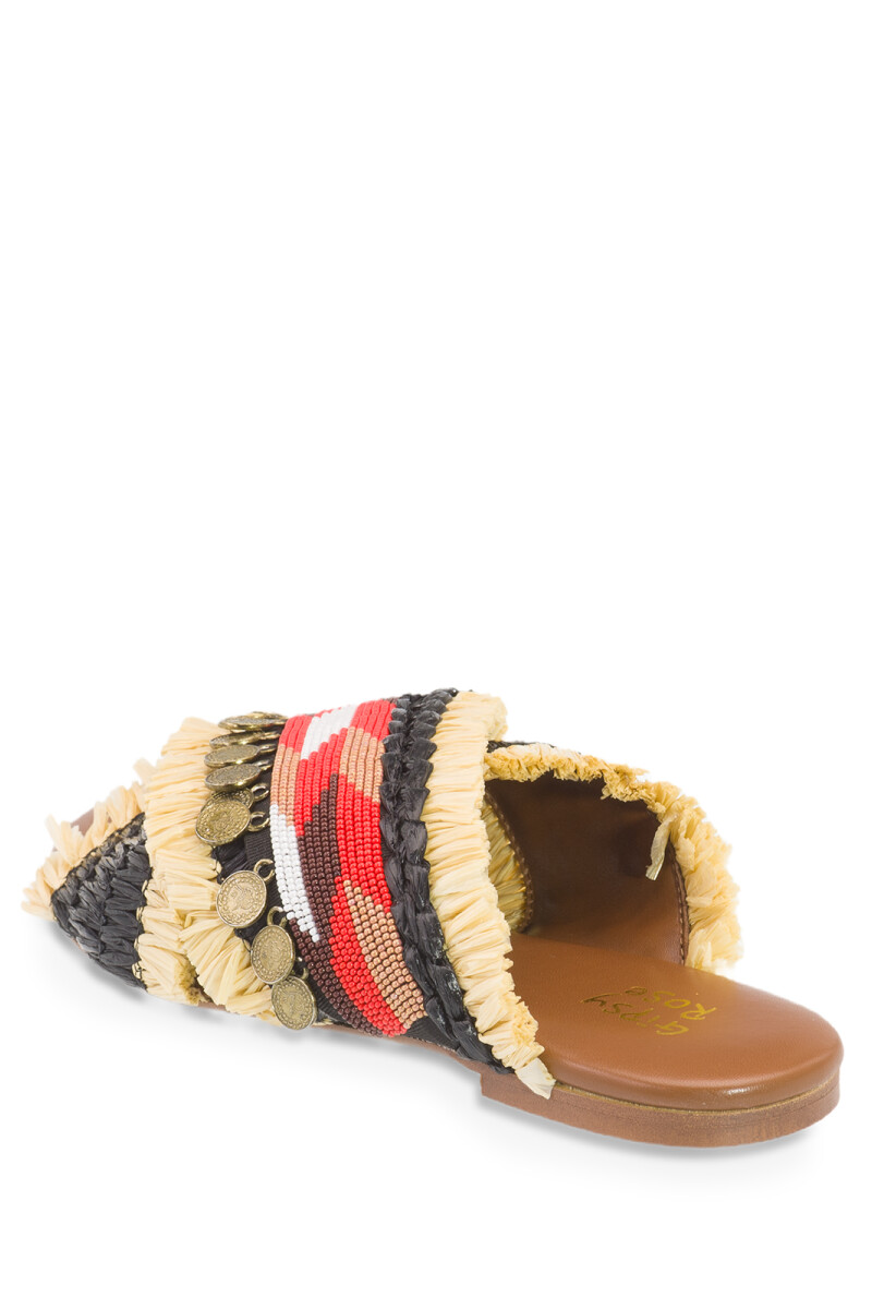 SANDALIA CROSS Negro