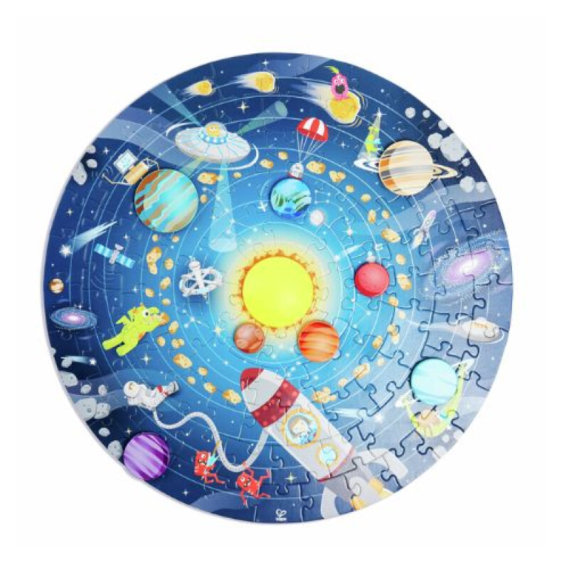 Puzzle redondo - Sistema Solar - Hape Puzzle Redondo - Sistema Solar - Hape