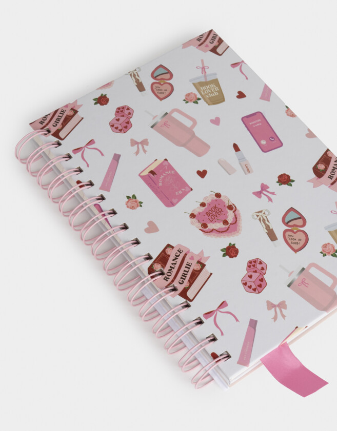 Anotadores Cuadernos y Memos Estampados Cuaderno A5 "in My Romance Era" - Combinacion Multicolor