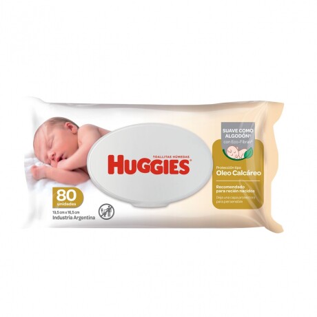 Huggies toallitas húmedas Oleo calcáreo x80 unidades