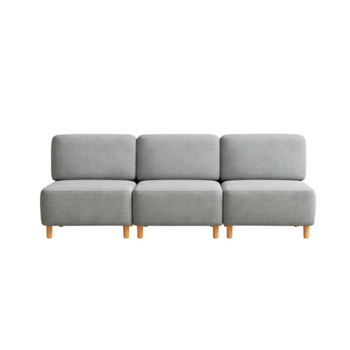 Pack x3 Sillón Modular Lumax de encastre Orebo en caja - Gris 