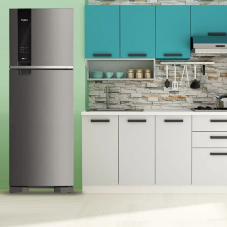 Heladera Whirlpool WRM45BKDWC 400 L Inox